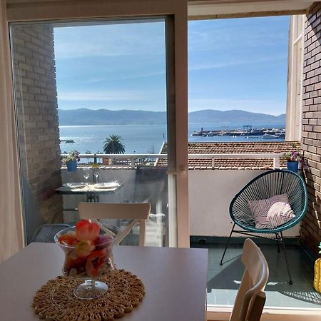 Vista Faro, Playa Panadeira Leilighet Sanxenxo Eksteriør bilde