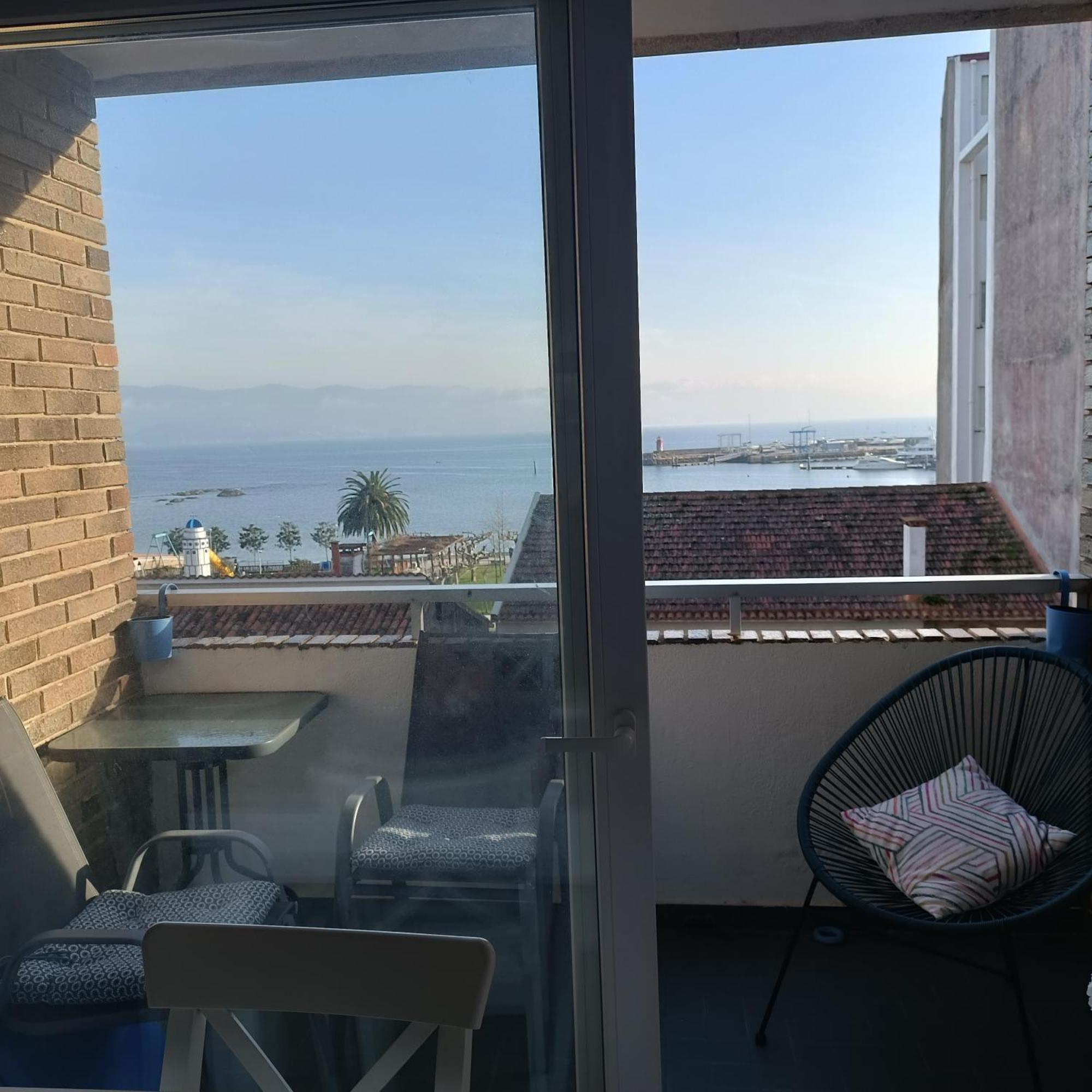 Vista Faro, Playa Panadeira Leilighet Sanxenxo Eksteriør bilde
